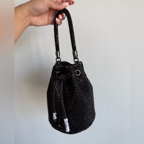 NWT Marc Jacobs The Rhinestone Drawstring Mini Bucket
Bag - Picture 5 of 14